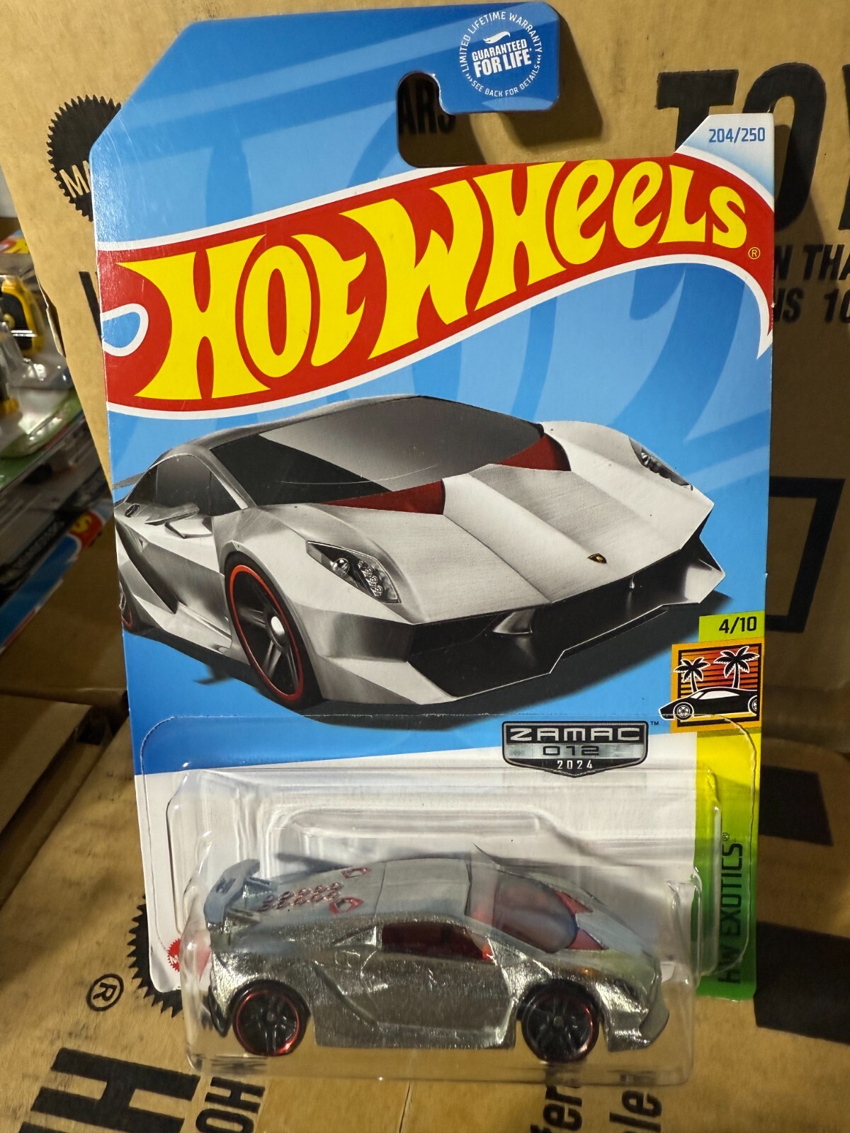 Hot Wheels HW Exotics Zamac LAMBORGHINI SESTO ELEMENTO 2024