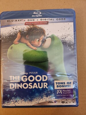 THE GOOD DINOSAUR (Blu-ray + DVD Digital 2015 Disney Pixar) New Sealed