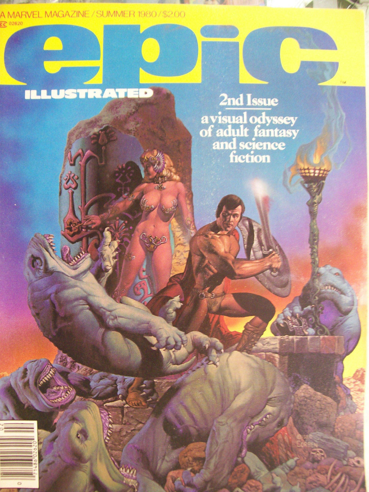 31 ISSUE COLLECTION EPIC ILLUSTRADED # 1 SPRING 1980- LAST ISSUE  FEB 1986