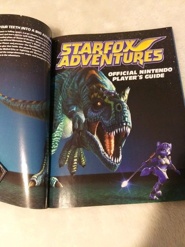 Star Fox Adventures Gamecube Official Players Guide Nintendo Power