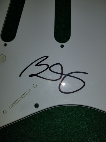 Brad Paisley Signed Strat Guitar Pickguard JSA COA Autograph