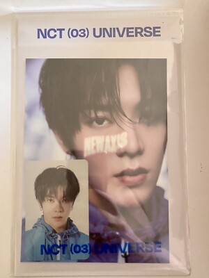 NCT Yuta « Universe » SMTown Officiel Hologramme + Photocard