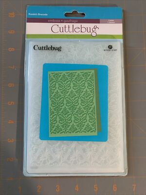 Provo Craft Cuttlebug Embossing Folder KASSIE S BROCADE 200215