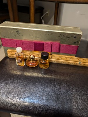 Vintage Perfume Miniature Gift box Joop Femmes Jil Sander # 4 + Chopard Casmir 4