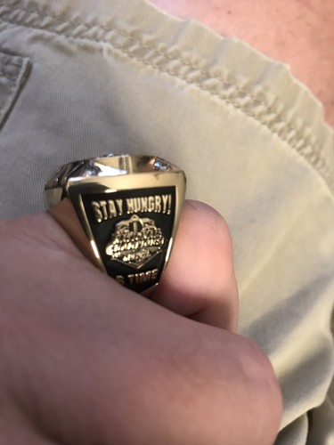 2017 Authentic Jostens North Dakota State Bison (6 time) Championship Ring 10.5