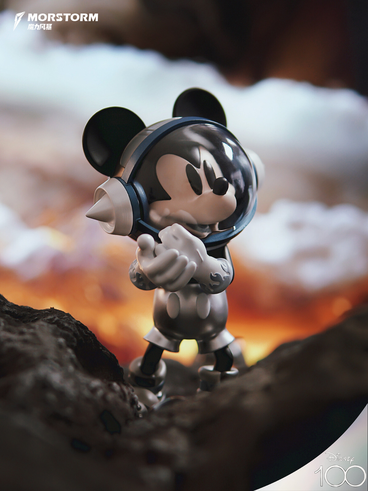 Disney MORSTORM 機械式スプリングミッキー フィギュア 【公式通販】