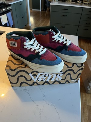 Parra Vans x OTW Half Cab Pp - Size 10.5 - Suede Multi - NEW - VN000SDHCYL