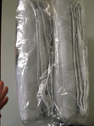 NEW (2 PACK) Parent's Choice Baby Infant Fitted White Fleece Crib Pad Waterproof