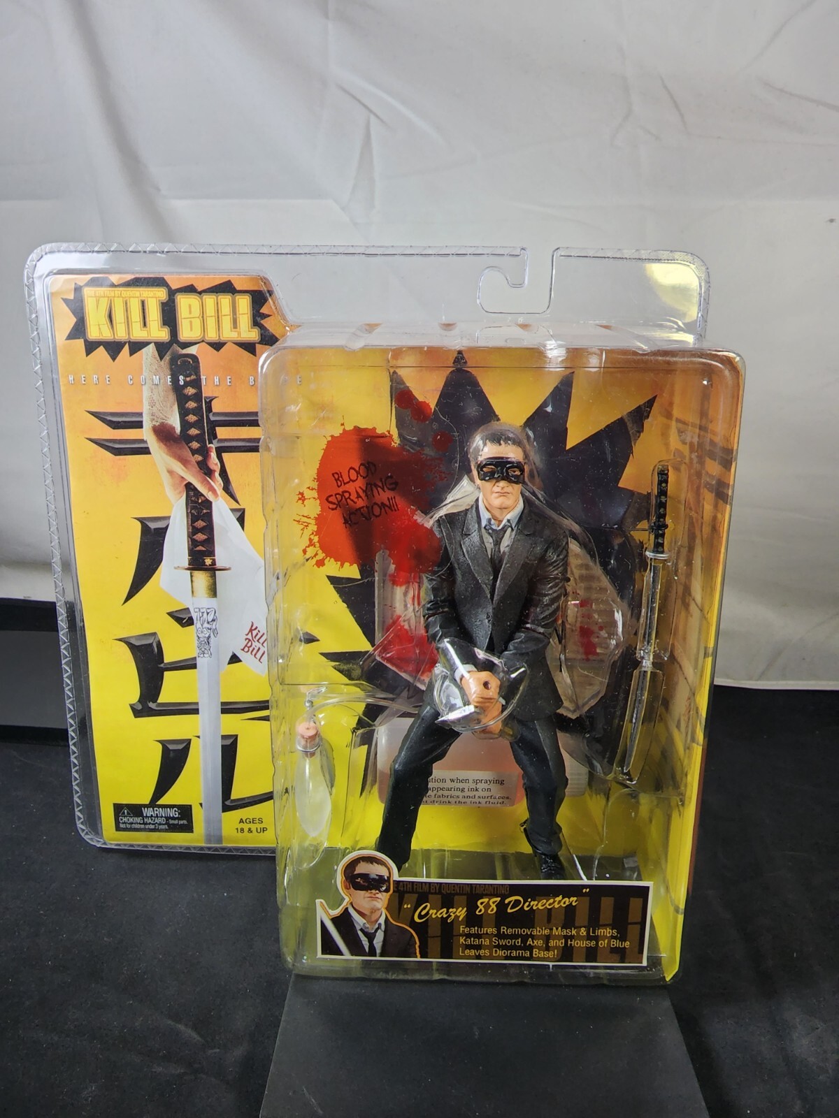 KILL BILL4。
a4アート紙, NECA SDCC 2004 Kill Bill Crazy 88 Director Quentin Tarantino