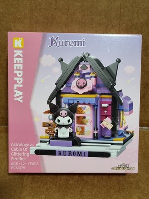 Hello Kitty & Friends KUROMI Astrological Cabin House Keeppley 379PCS BNISB