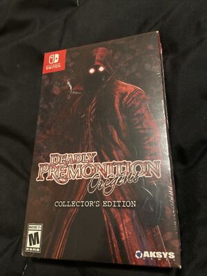 Deadly Premonition Origins Collector's Edition - Nintendo Switch NEW SEALED
