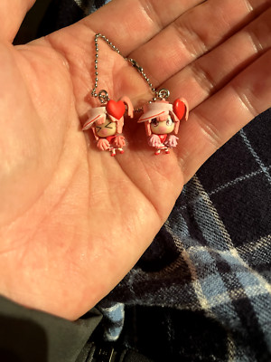 My Guardian Characters Shugo Chara! Ran Micro Figures Keychain Charms 2x