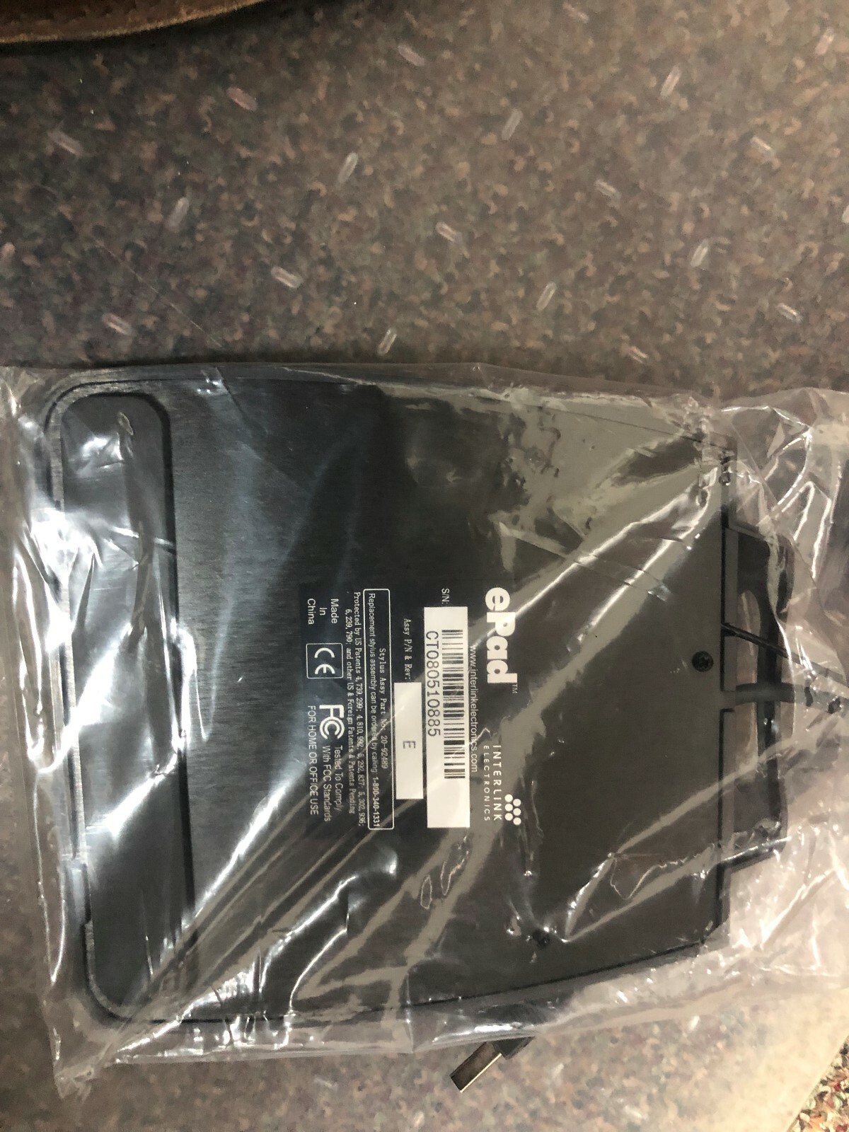 INTERLINK ELECTRONICS ePAD USB ELECTRONIC SIGNATURE PAD WITH STYLUS