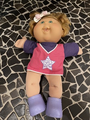 Cabbage Patch Doll Corn Silk Hair Blonde Blue Eyes 2005