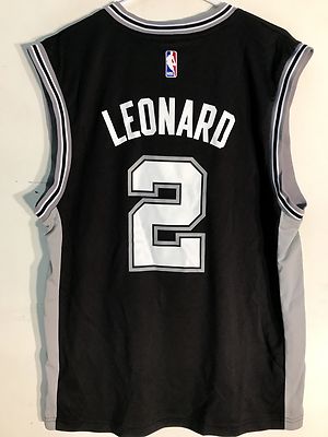 d*i様 激レア‼️ NBAユニフォーム San Antonio Spurs L Adidas NBA Jersey San Antonio Spurs Kawhi Leonard Black sz