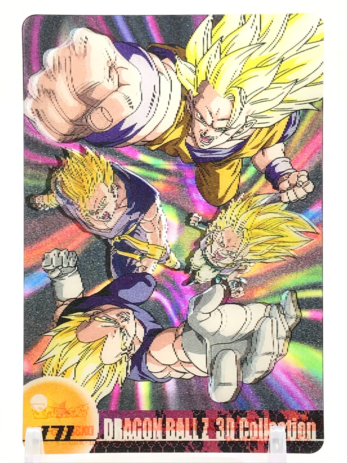 【未開封】DRAGON BALL Z 3D Collection Goku Vegeta Gohan Dragonball Z 3D Card Collection No.171