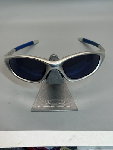 Vintage Oakley XX Twenty FMJ 5.56 Silver W/Ice Iridium Vintage Oakley XX Twenty FMJ 5.56 Silver W/Ice Iridium