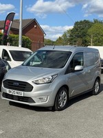 2020 20 FORD TRANSIT CONNECT 1.5 ECOBLUE LIMITED AUTOMATIC SILVER FSH NEW T/BELT