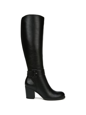 

NATURALIZER Женские черные ботинки с поддержкой свода стопы Twinkle Round Toe Block Heel Boots 7,5 M, Черный, H3357S0