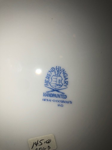 Herend Branch Dinner Plates (Set Of 4)