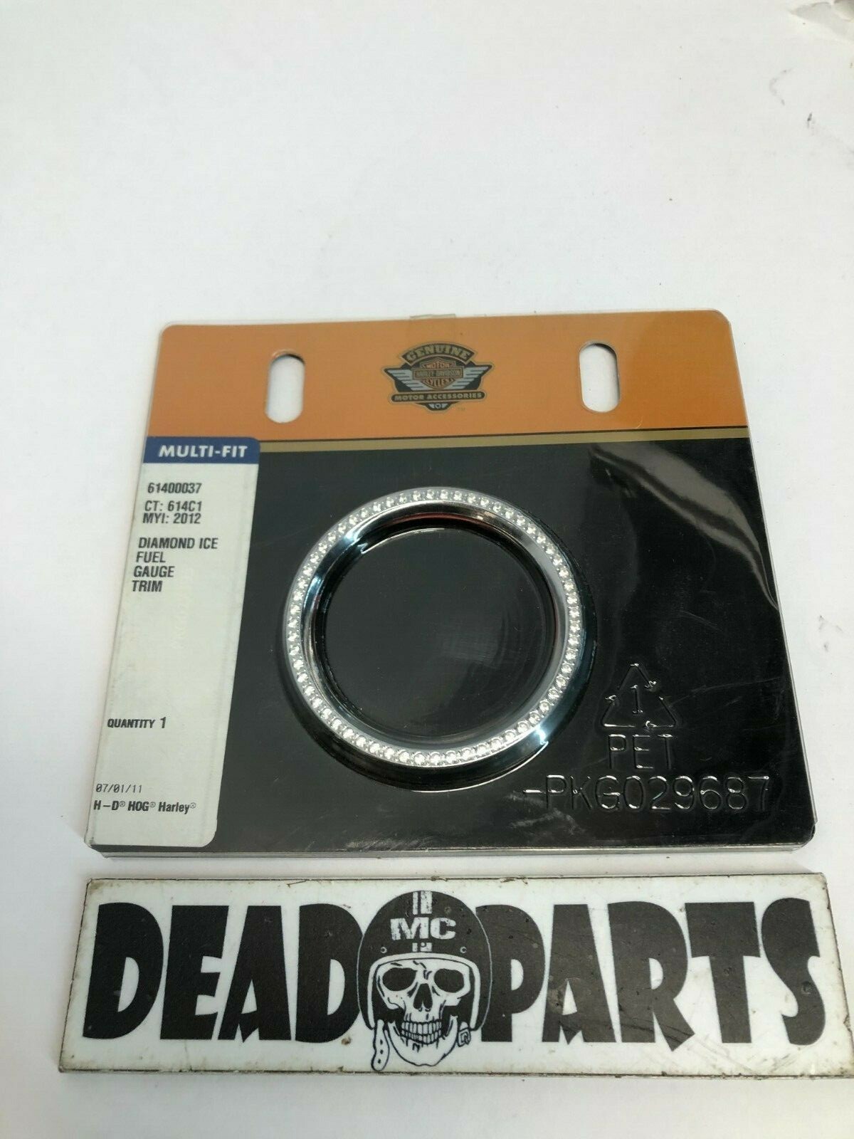 61400037 diamond ice fuel gauge trim ring