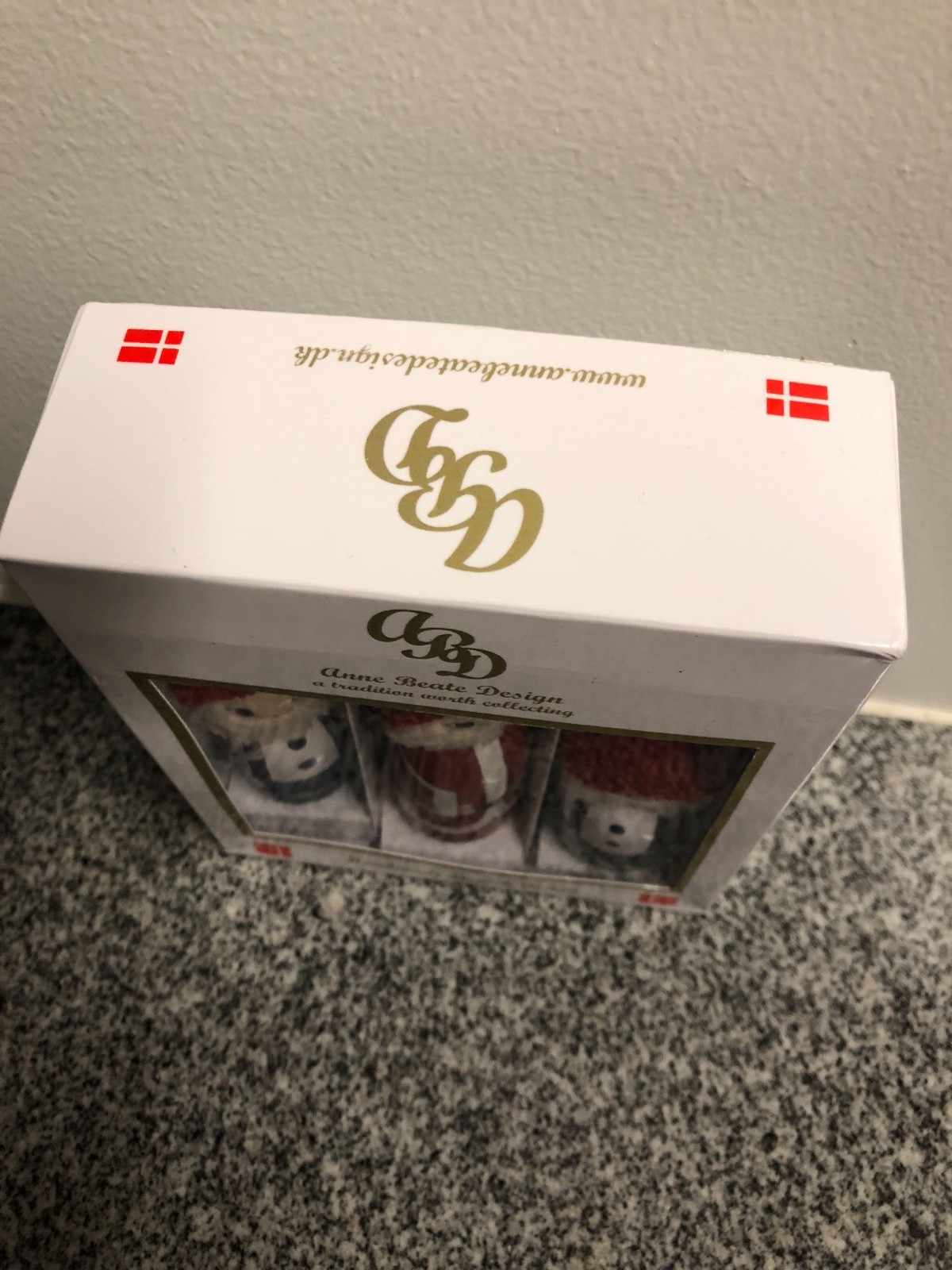 Anne Beate Design Santa & Elves Wood Figurines Handmade & Handpainted in Denmark