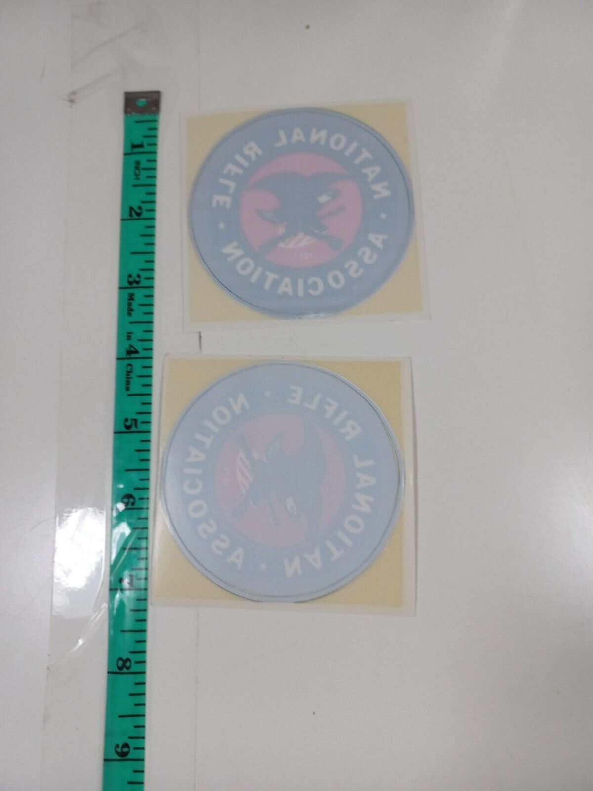 National rifle association set of 2 window stickers