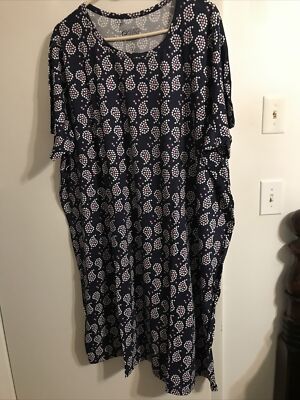 Cozee Corner Womens 2-Pack Night Gowns Multicolor One Size XXL