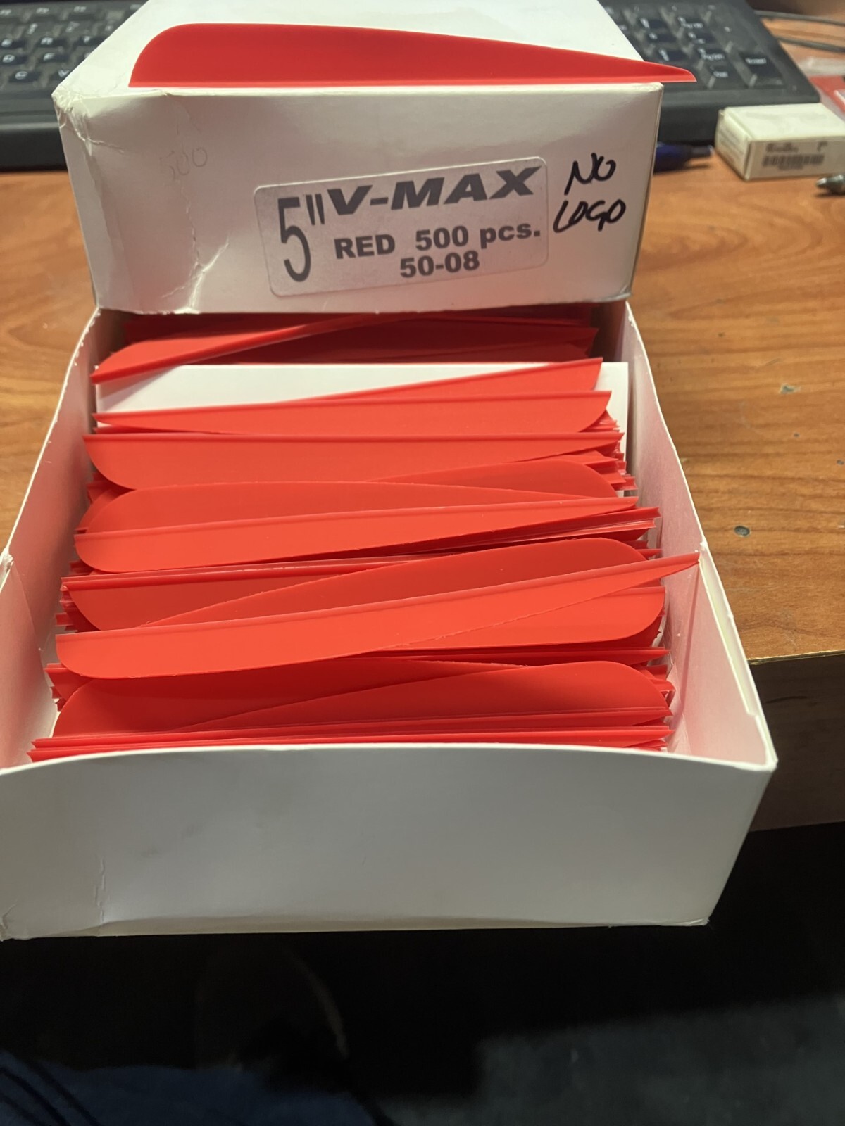 V-Max 5" Vanes 150 Pack Arrow Fletchings 9 Color Choices yellow, orange, purple,