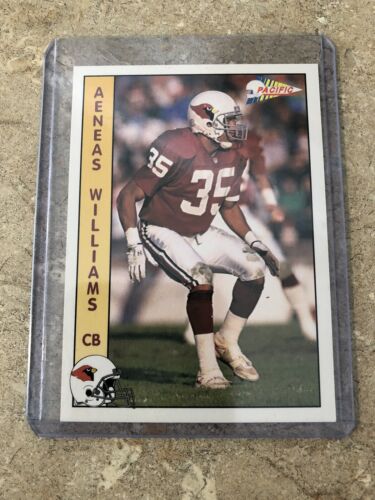 1992 Pacific Aeneas Williams Rookie Card 576. rookie card picture