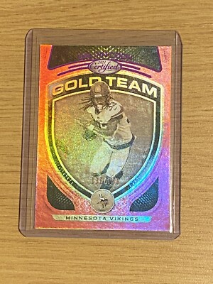 Dalvin Cook 2021 Panini Certified Gold Team Mirror Pink #d /199 Vikings