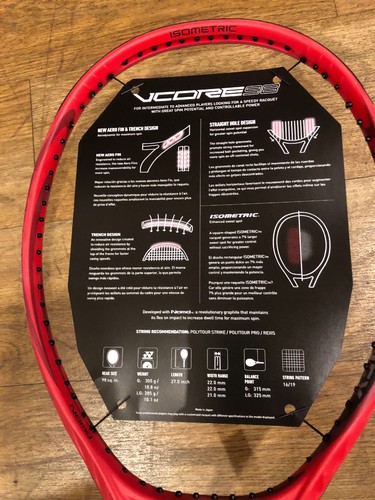 Yonex Vcore 98 305g 2018 Edition Red Tennis Racket - 4 3/8 - NEW