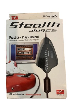 Guitar Interface Stealth Plug C5 USB Audio Interface New in Box