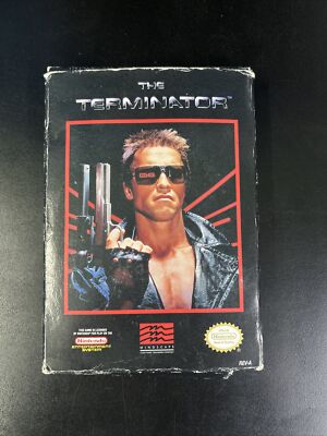 CIB The Terminator NES Nintendo Entertainment System 1992 Authentic Complete