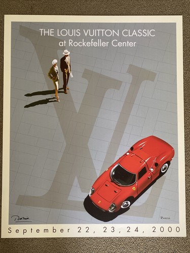 2000 Louis Vuitton Classic At Rockefeller Center Original Poster By, Lot  #97053