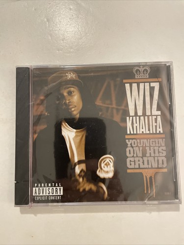 ☆Wizdom☆ G-rap Hiphop Trap XX Wiz Khalifa YOUNGIN ON HIS GRIND - 4 TRACK PROMO CD Rap