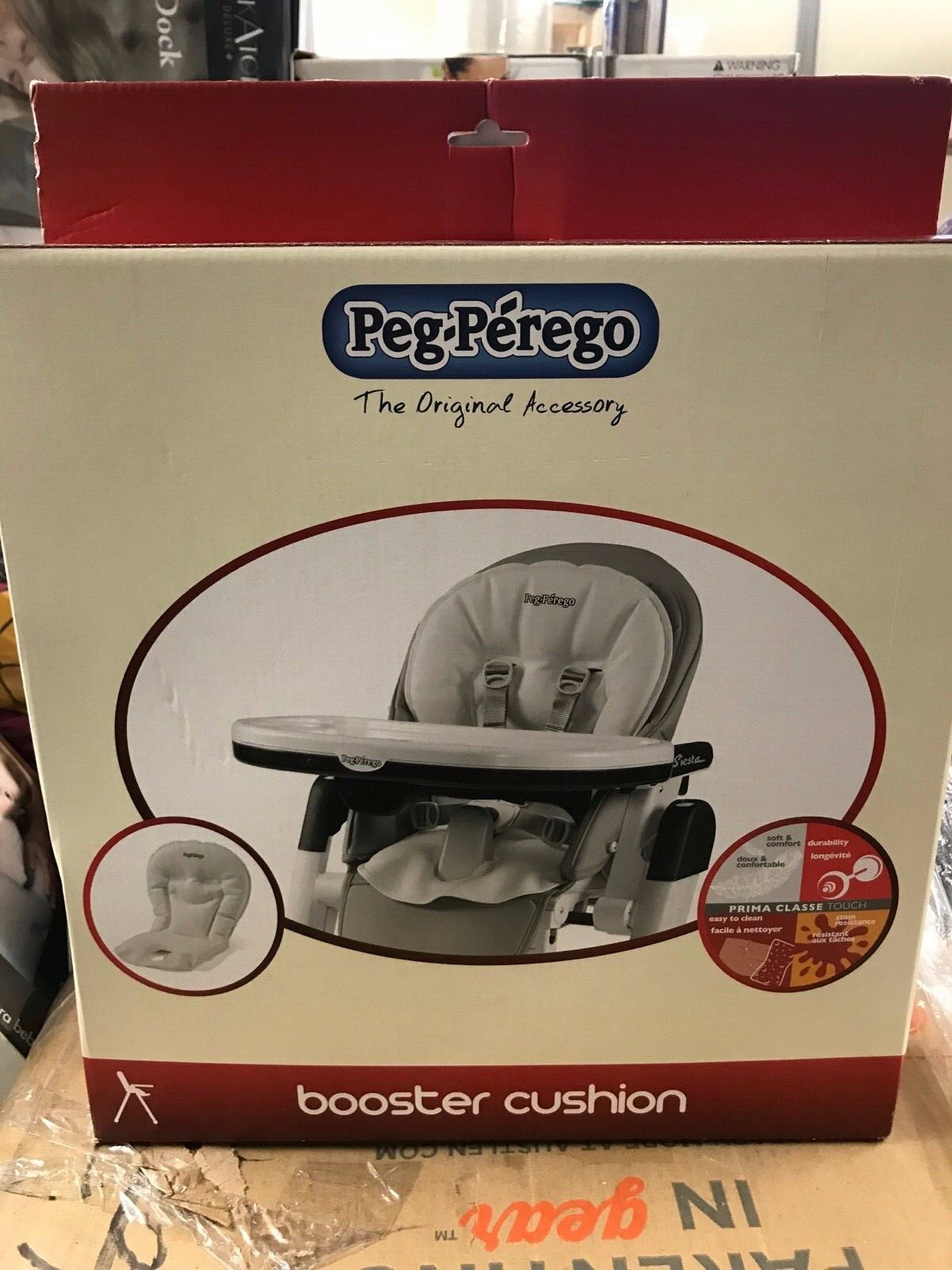 Peg Perego Booster Cushion, White.   / 107