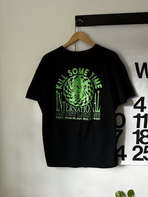 International Artist Lounge, Salt Lake City, Utah Bar Merch T-Shirt - Black - XL