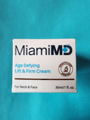 Miami MD Age Defying Lift & Firm Cream 30ml For Neck & Face BHA Free 50 ml