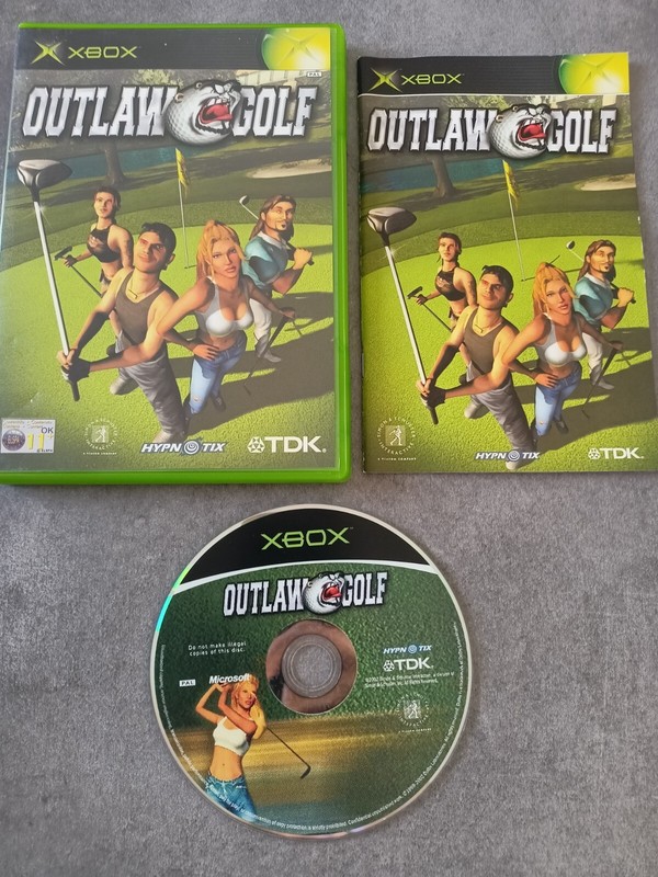 (Xbox02) Xbox Outlaw Golf   Pal Fr Complet
