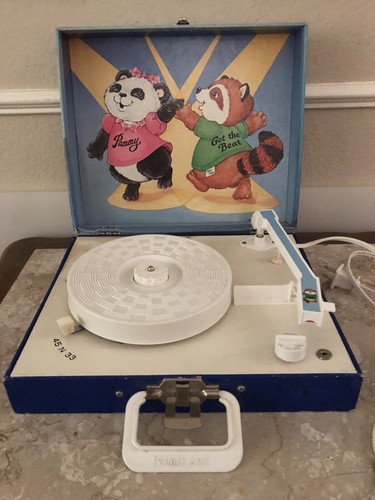 Shirt Tales Vintage Hallmark 1981 Vanity Fair Record Player.