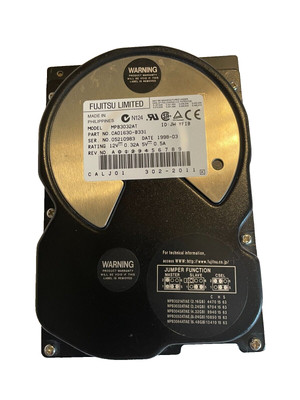 Fujitsu MPB3032AT CA01630-B331 IDE HDD Hard Drive TESTED FORMATTED