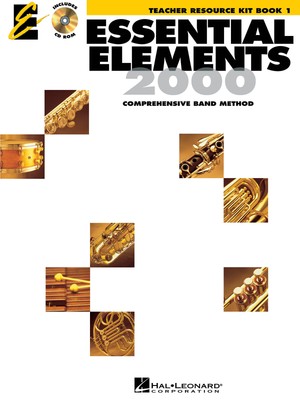 Essential Elements 2000 Book 1 for Music Teacher Resource Kit Band Method CD-ROM