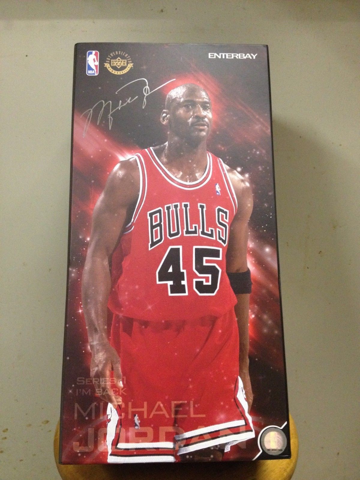 ENTERBAY RM-1053 マイケル ジョーダン Jordan NBA Enterbay Michael Jordan Chicago Bulls # 45 Red 1:6 RM 1053
