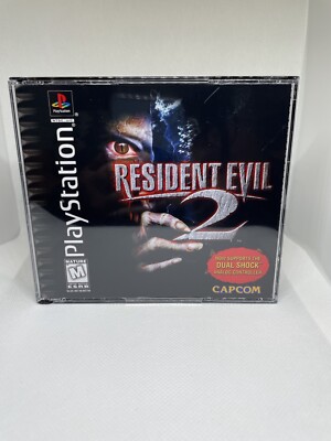 Resident Evil 2 PS1 Replacement Case - NO DISC