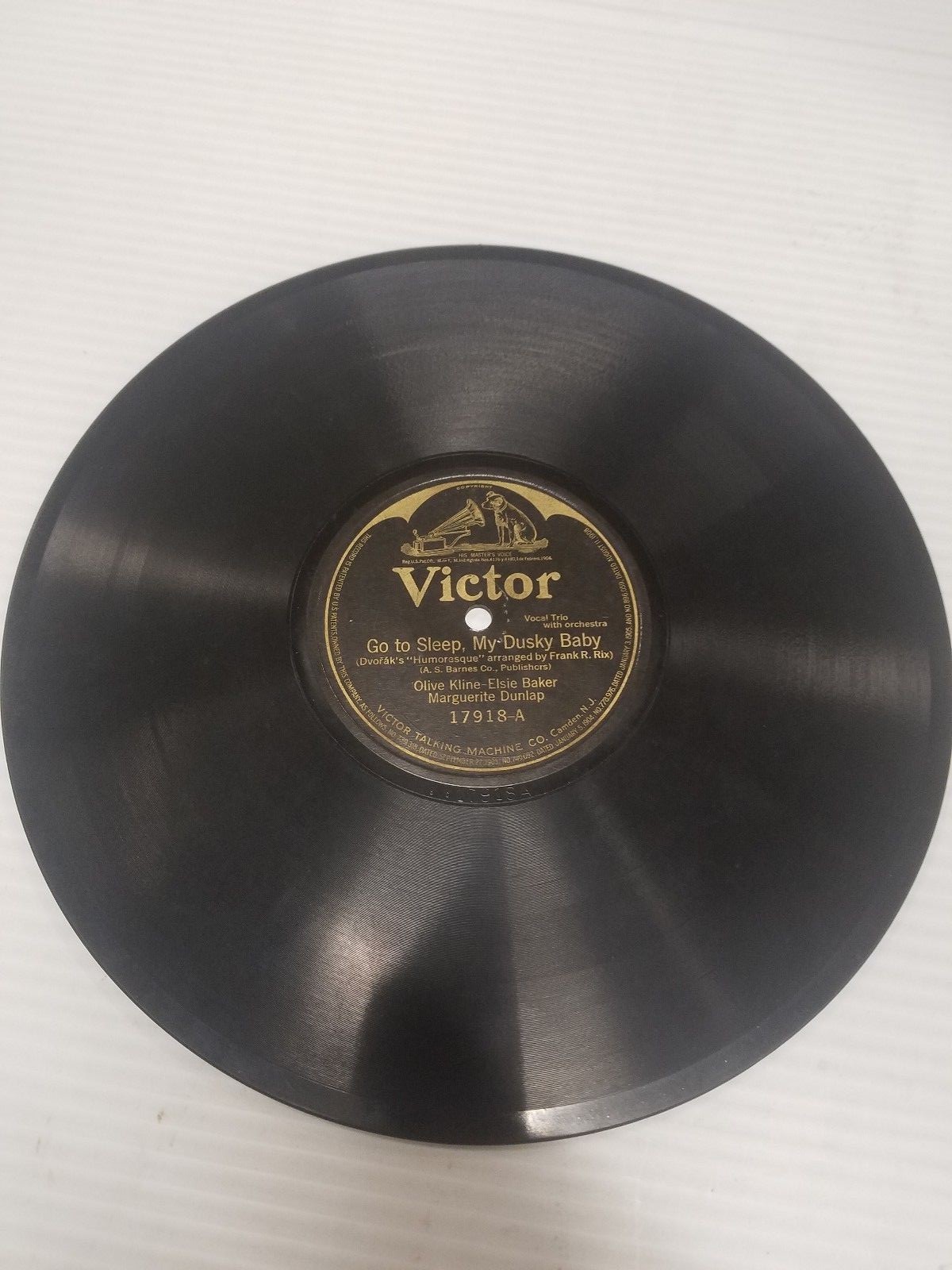 Vintage Victor Record 17918 