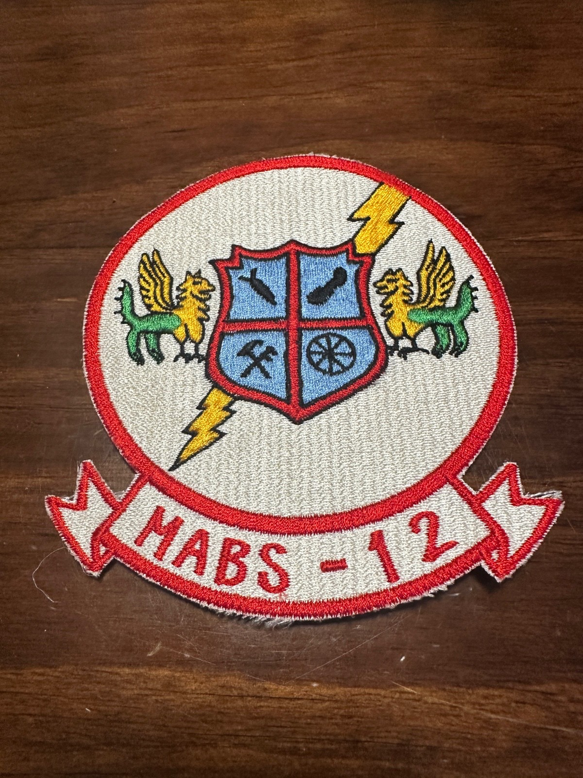 Vintage USMC MABS-12 Squadron Patch