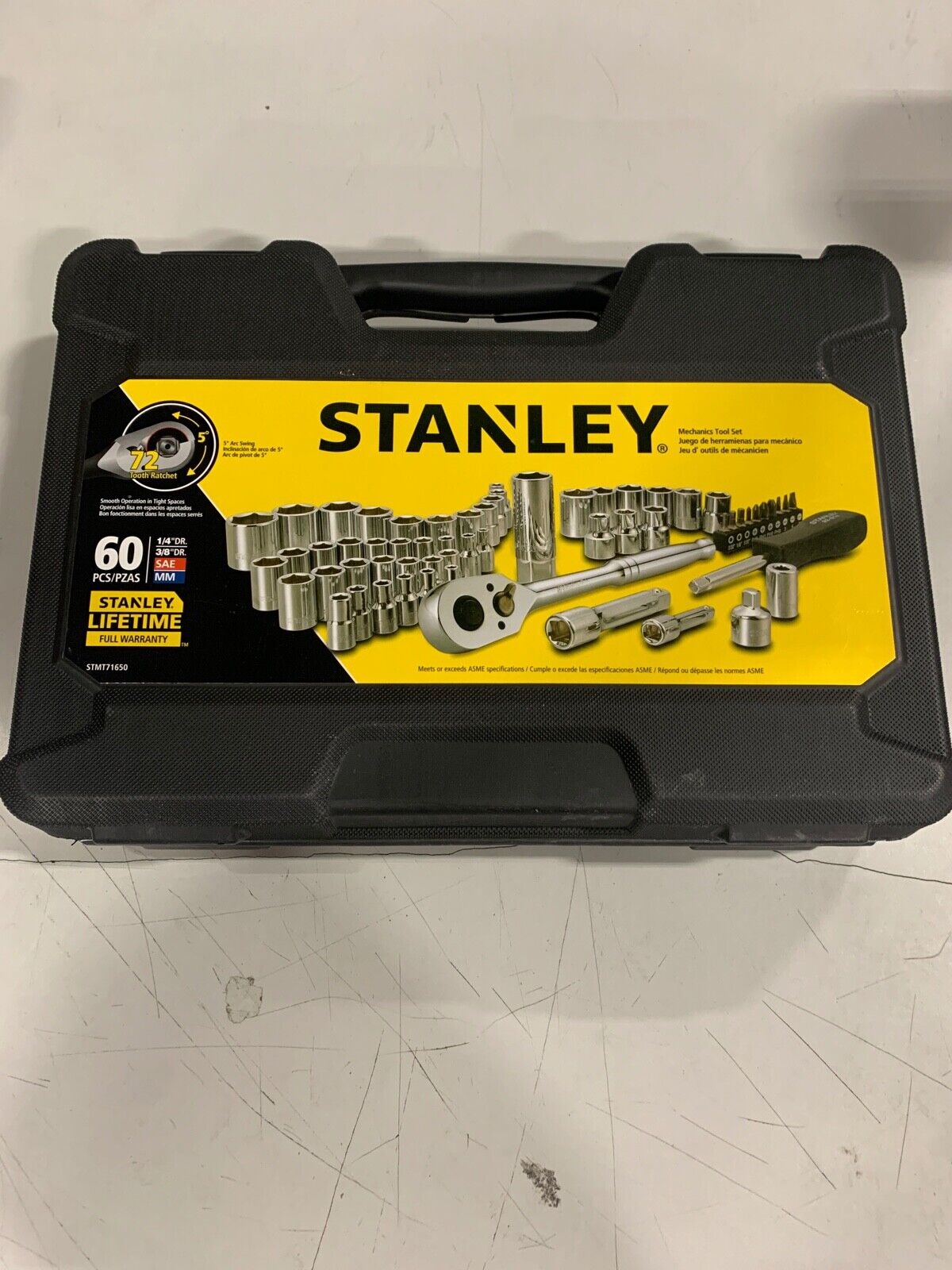 STANLEY Drive Socket Set, 60-Piece (STMT71650)