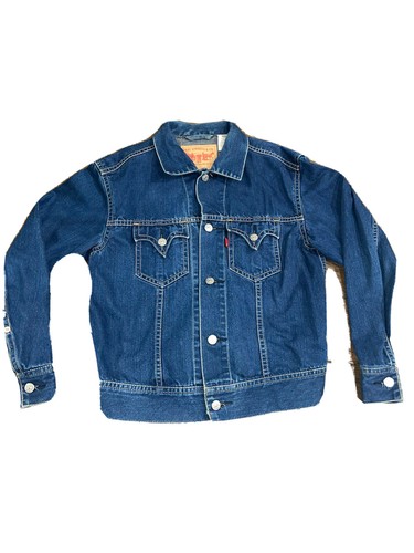 Levis Type 1 Men's XL Denim Iconic Trucker Men Jacket Gold