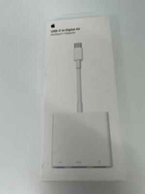 Apple USB C Digital AV Multiport Adapter for MacBook ipad pro 12.9'' iphone 15